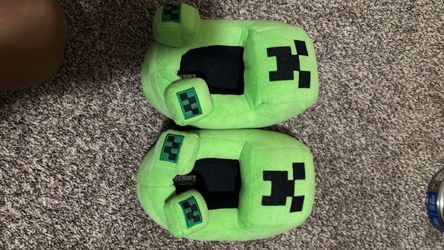 Minecraft slippers