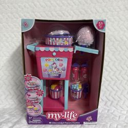 My Life As Cotton Candy & Popcorn Machine 52-Piece Play Set (040728)