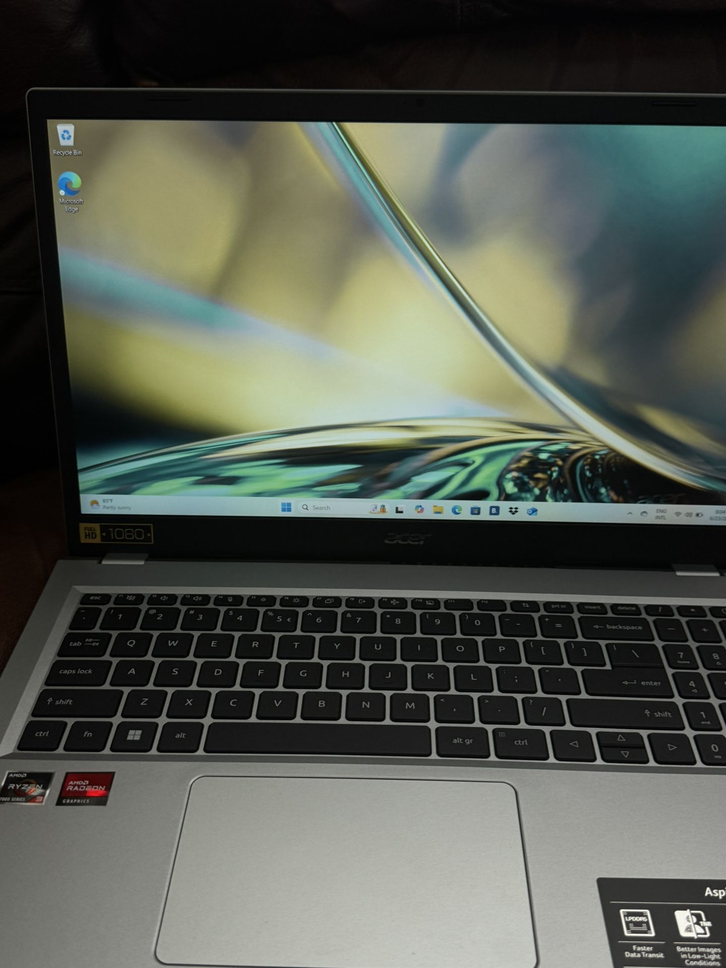 💻 Acer Aspire 3 – Ryzen 3 7320U, 8GB RAM, 128GB SSD, 15.6” FHD – Like New, Open Box