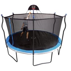 Sportspower Bounce Pro 14' Trampoline with Heavy Duty Basketball System Brand New In Box