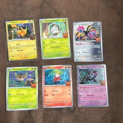 Pokémon Card Lot Of 6