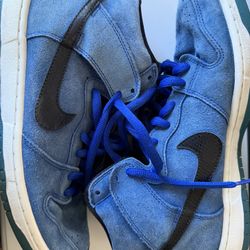 Nike SB Dunk High Game Royal Black