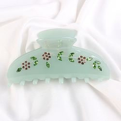 Hair Clip ( Green )