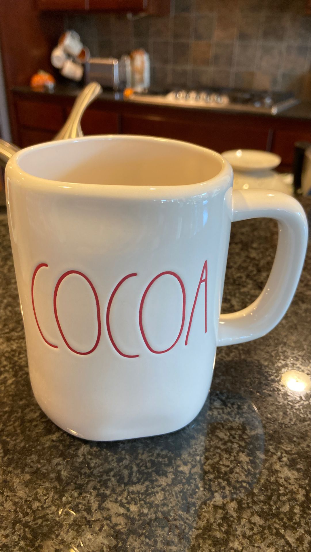Rae dunn Christmas mug cocoa