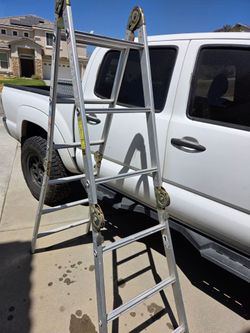 Folding ladder