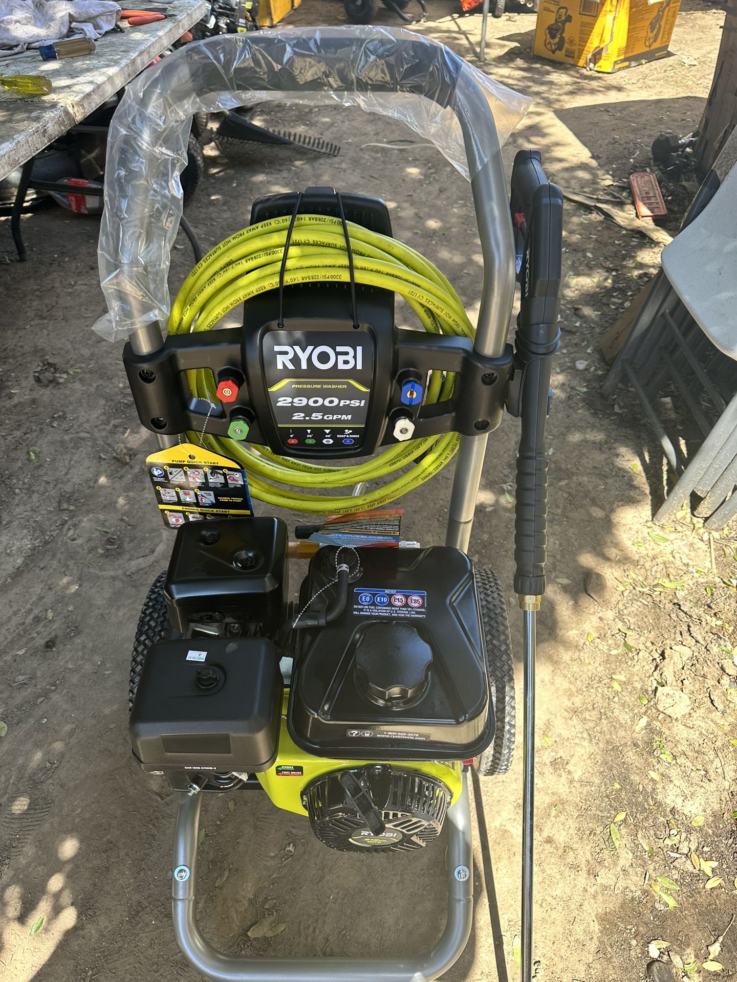 Ryobi 2900 Psi Electric Pressure Washer