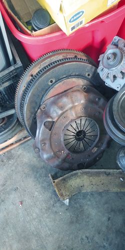 Chevy 216, transmission & parts