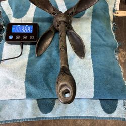 Old Grapnel Folding anchor Kayak  Canoe 31/2 LB 