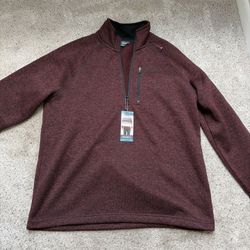 Eddie Bauer Pullover Jacket Men’s Large Brand New 