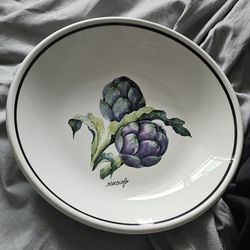 Vickie Caroll Studio Antique Plates Made In Italy