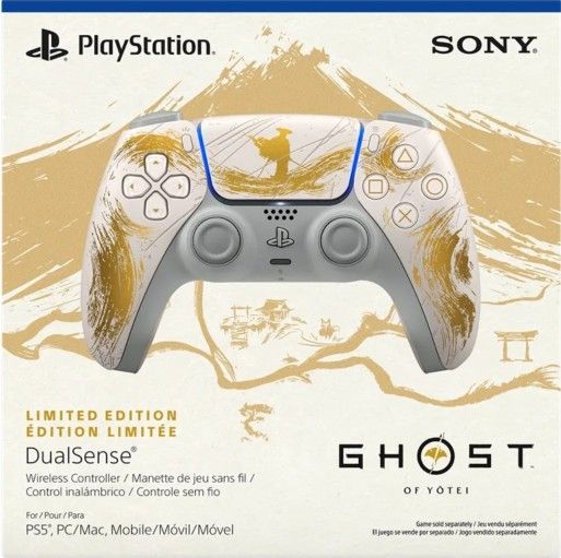 Sony PS5 DualSense Wireless Controller - Ghost of Yotei Gold Limited Edition