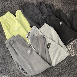 Nike Sweatpants Trackpants Joggers Bundle Lot of 5 | All Men Small