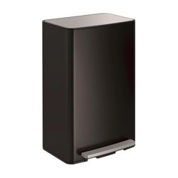 Kohler 47L Step Trash Can Black Stainless Steel $55