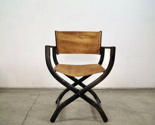 Restoration Hardware French Leather Director’s Chair 