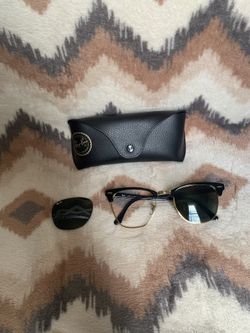 RayBan RB3016 Clubmaster W0365 Mens Sunglasses 51□21-145 Made in Italy
