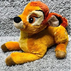 Bambi Disney Store Exclusive Brown The Deer Stuffed Plush Animal