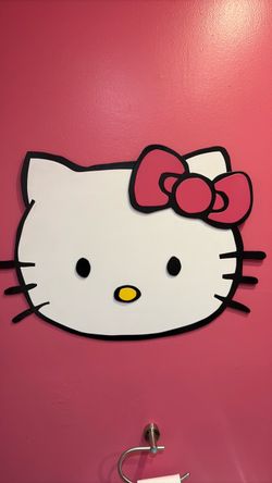Hello Kitty Wall Decor Sign