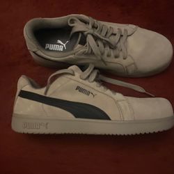Puma Work Steel Toe Shoes Size 9.5