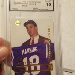 Peyton Manning and Barry Bonds Gem 10s