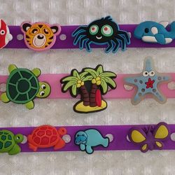 Croc Charms (3) Bracelets $6 for All