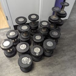 Dumbbells 5 Lb Through 60 Lb