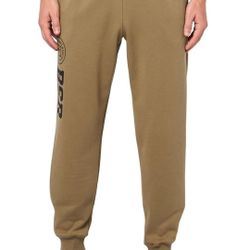 Under Armour Project Rock Men's Brown Fleece Sweatpants Size MD  Tapered Pockets