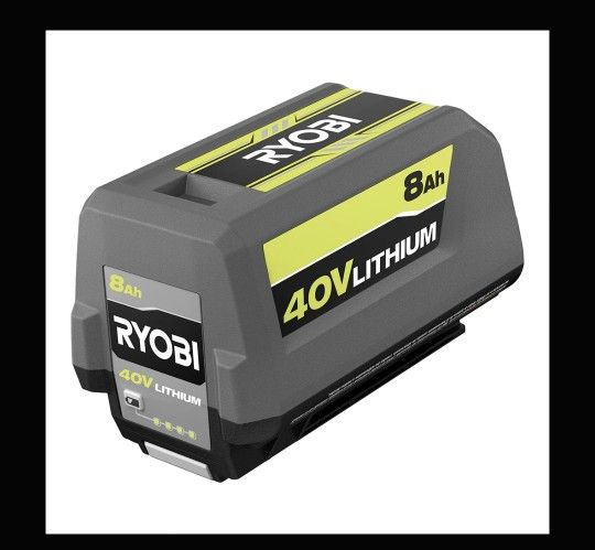 Ryobi 40V 2Ah/4Ah/6Ah/8Ah Battery