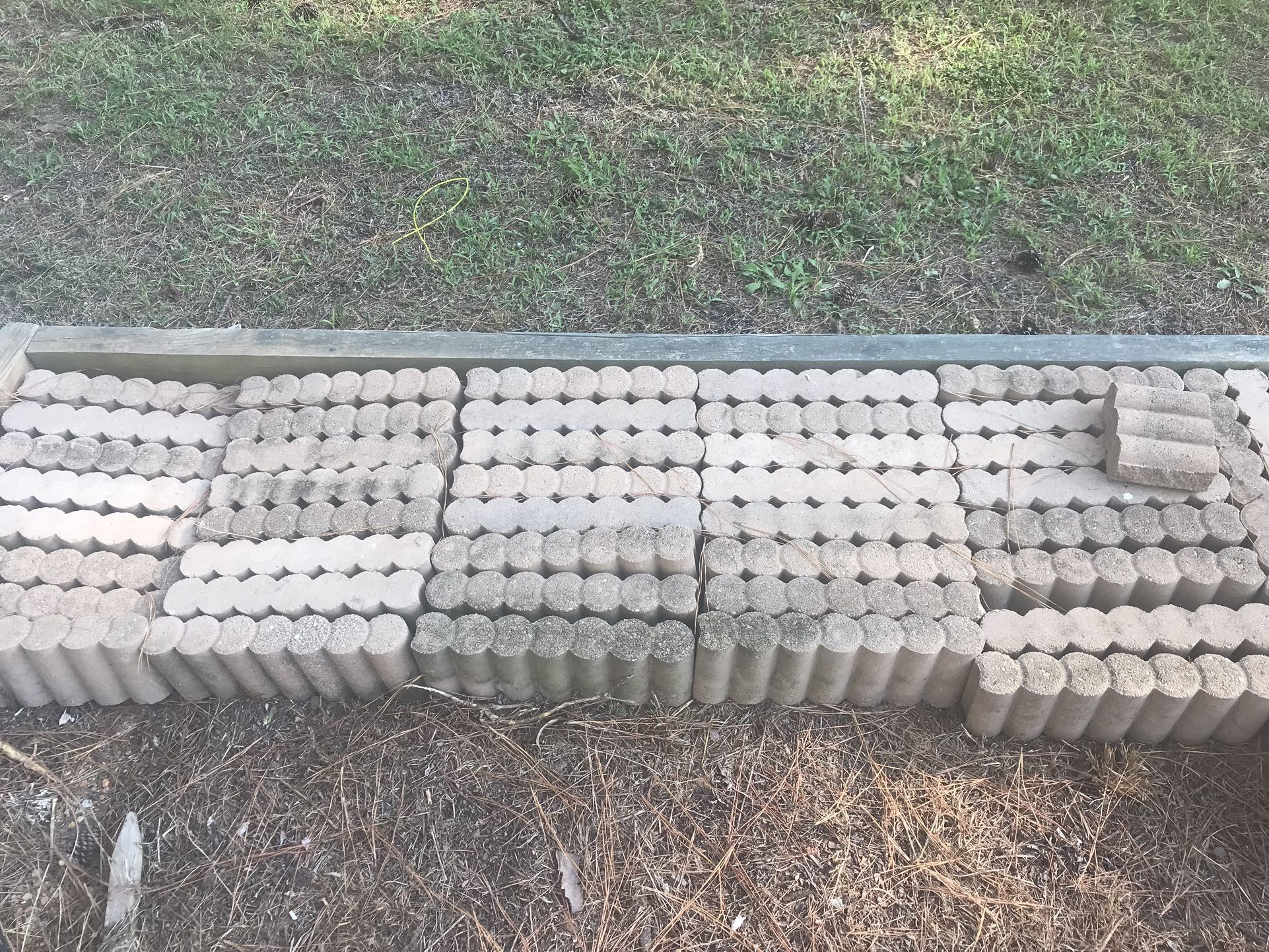 Tan Concrete Straight Edging Stone for Sale in Cameron, NC OfferUp