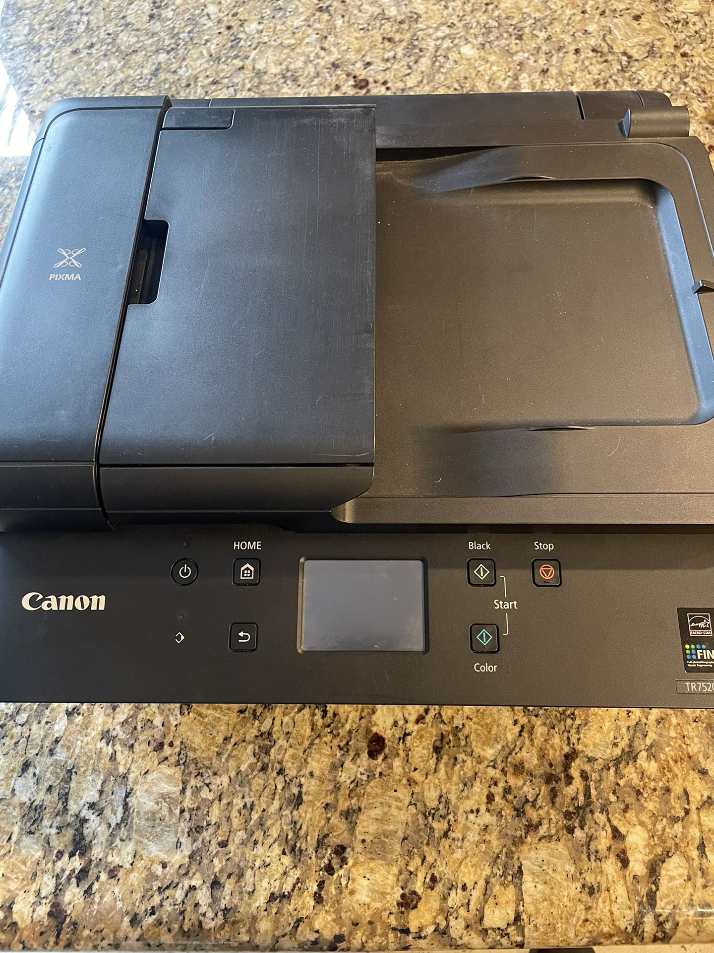 Canon PIXMA TR7520 Wireless Home Office All-in-One Inkjet Printer (Black  for Sale in Huntington Beach, CA OfferUp