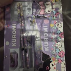 Kuromi Stationary Set 