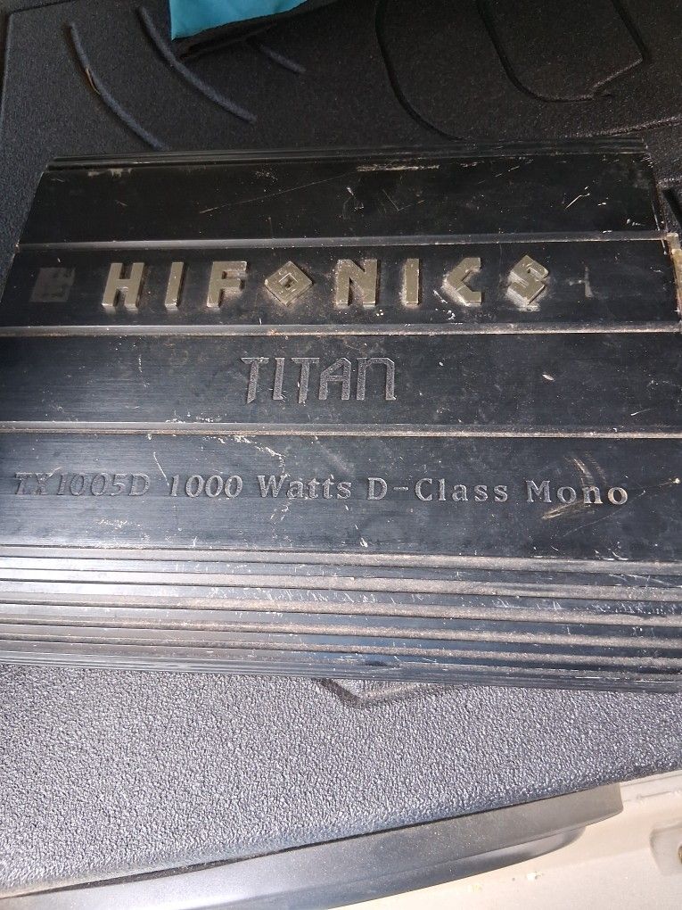 Hifonics Amp