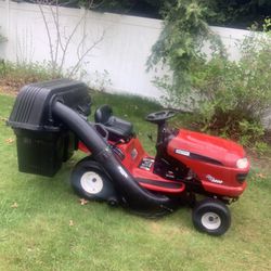 Craftsman 42 Inch Mower With Triple Bagger Set Up