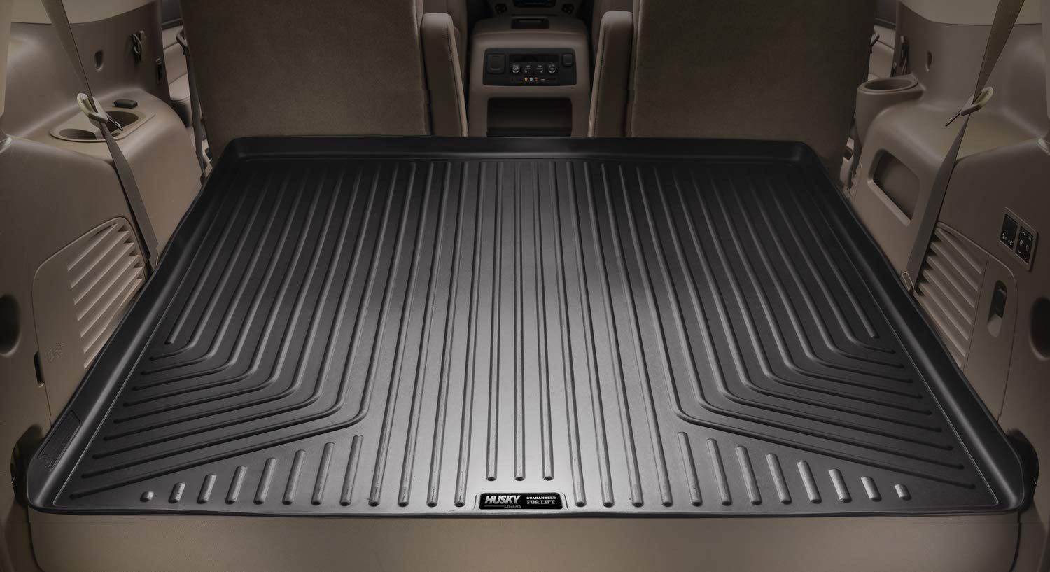 Brand: Husky Liners  Title: Husky Liners 28213 Fits 2015-20 Cadillac Escalade, 2015-20 Chevrolet Tahoe, 2015-20 GMC Yukon Cargo Liner Behind 2nd Seat,