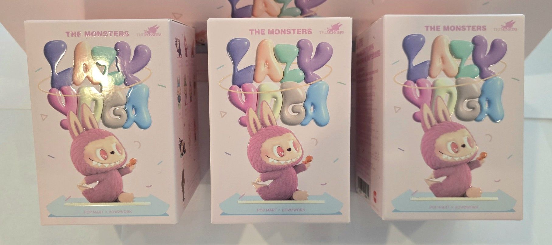 Labubu Vinyl Collectible! Lazy Yoga Series
