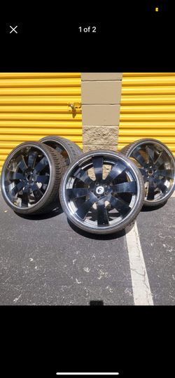 Forgiatos 24 inches 5X120 Bolt Pattern 