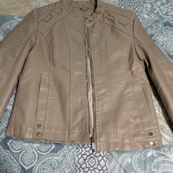 New Beige Jacket  Size Small