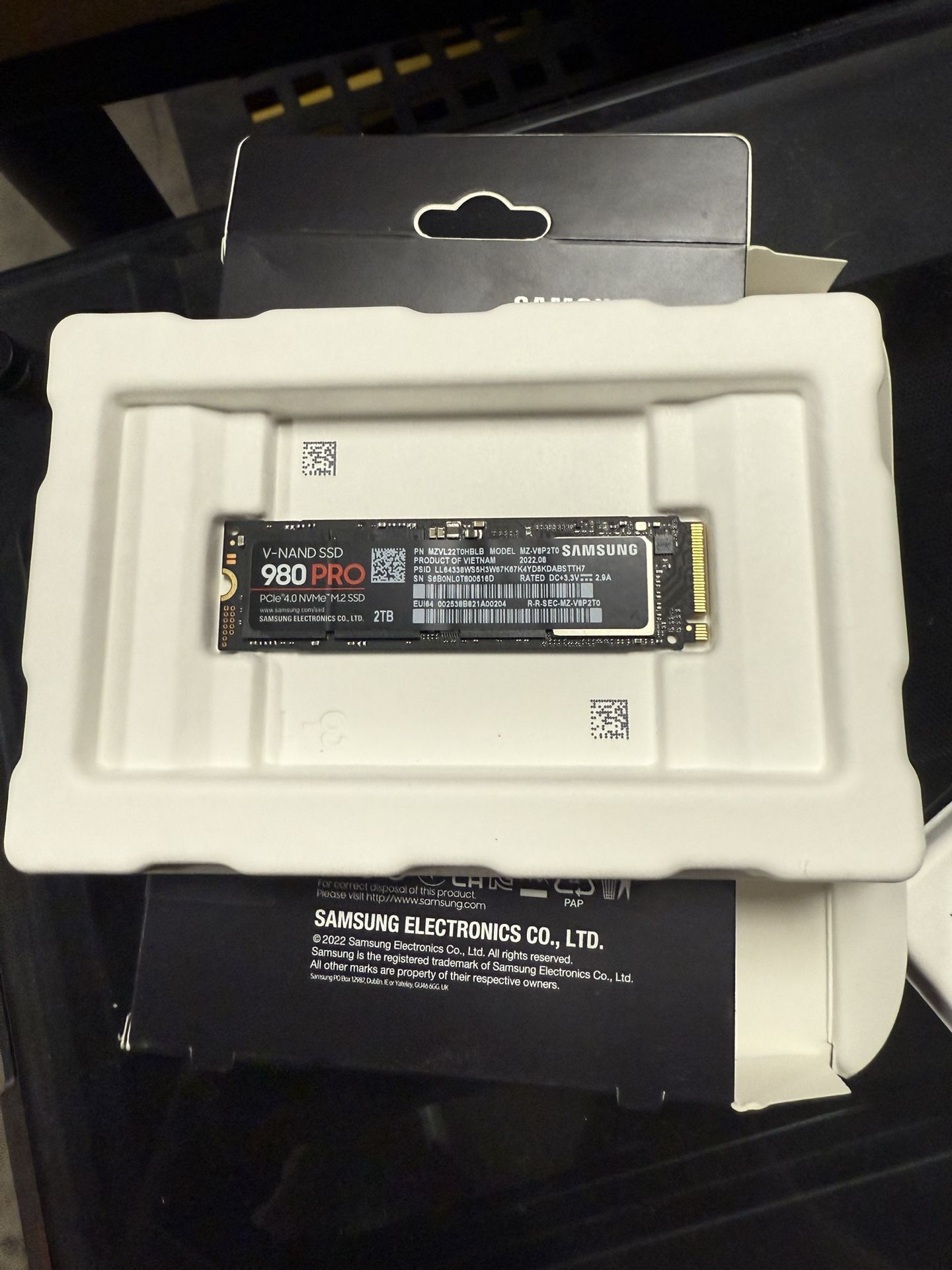 Samsung 980 PRO M.2