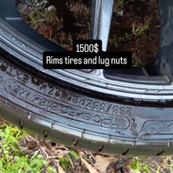 20 Inch Rims With Brand New Tires
