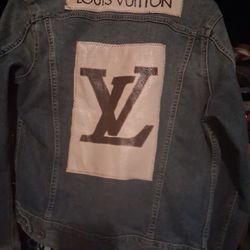 Louis Vuitton Jean Jacket And Satchel