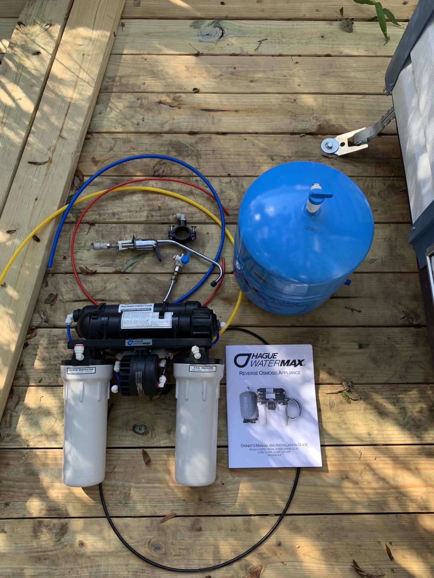 Hague Watermax Reverse Osmosis water filter system
