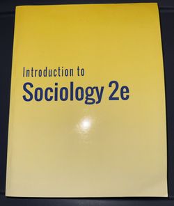 Book Introduction To Sociology 2e
