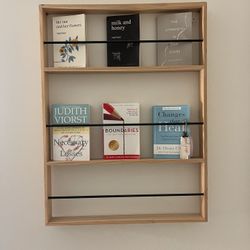 Wall Book Stand