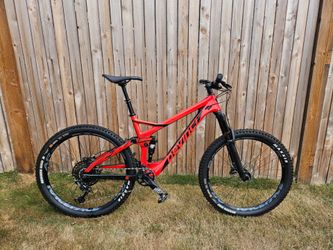 2018 Devinci Troy Carbon GX Eagle 27.5 Full Suspension MTB Large Dropper