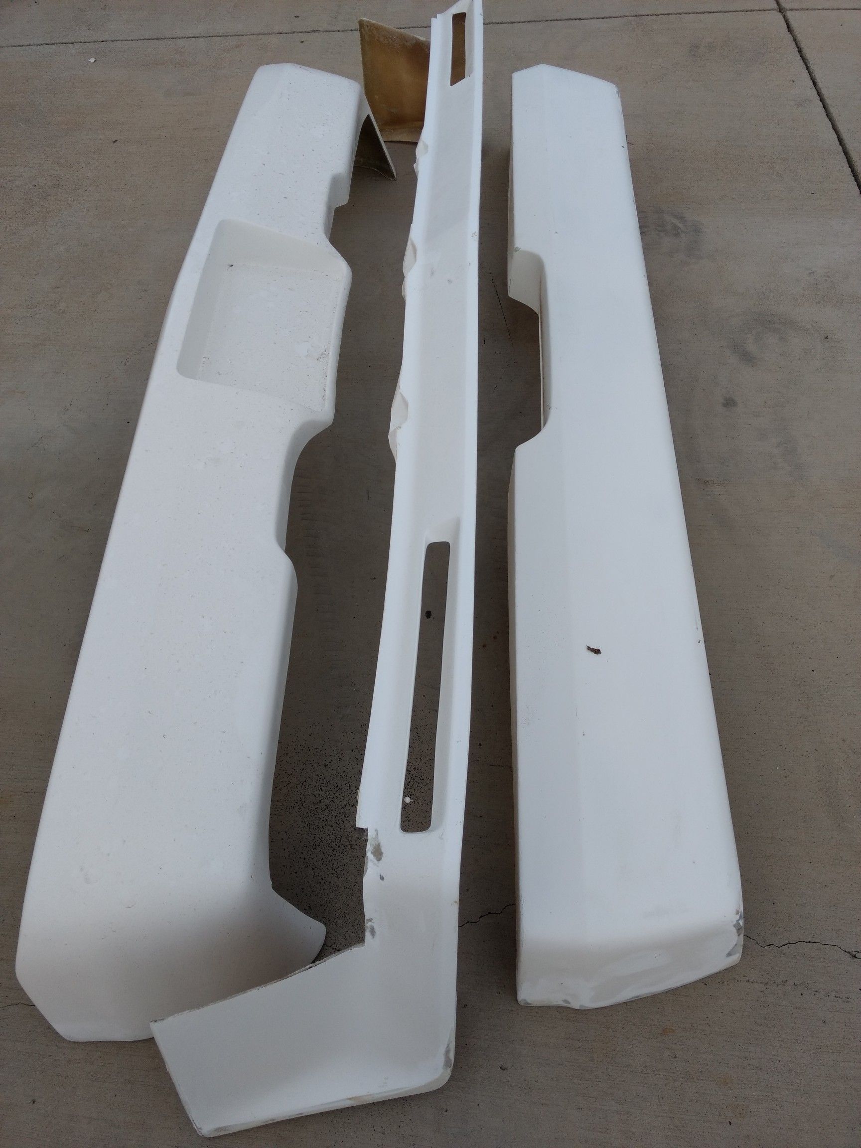 78 83 Malibu car fiberglass bumper front & rear & spoiler for Sale in