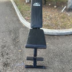 Firebird workout bench great shape. Location below.  31705 Wesley Chapel blvd Fl 33543 Storage Mart