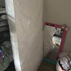 Twin Size Bed Frame Box Spring And Mattress
