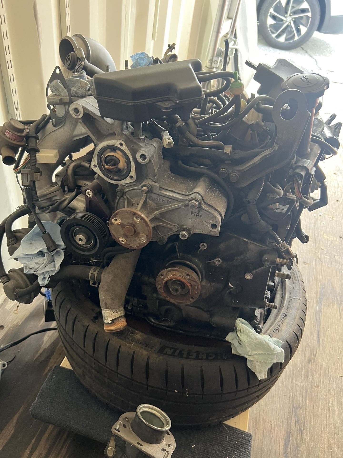 Mazda RX-7 13B REW Engine