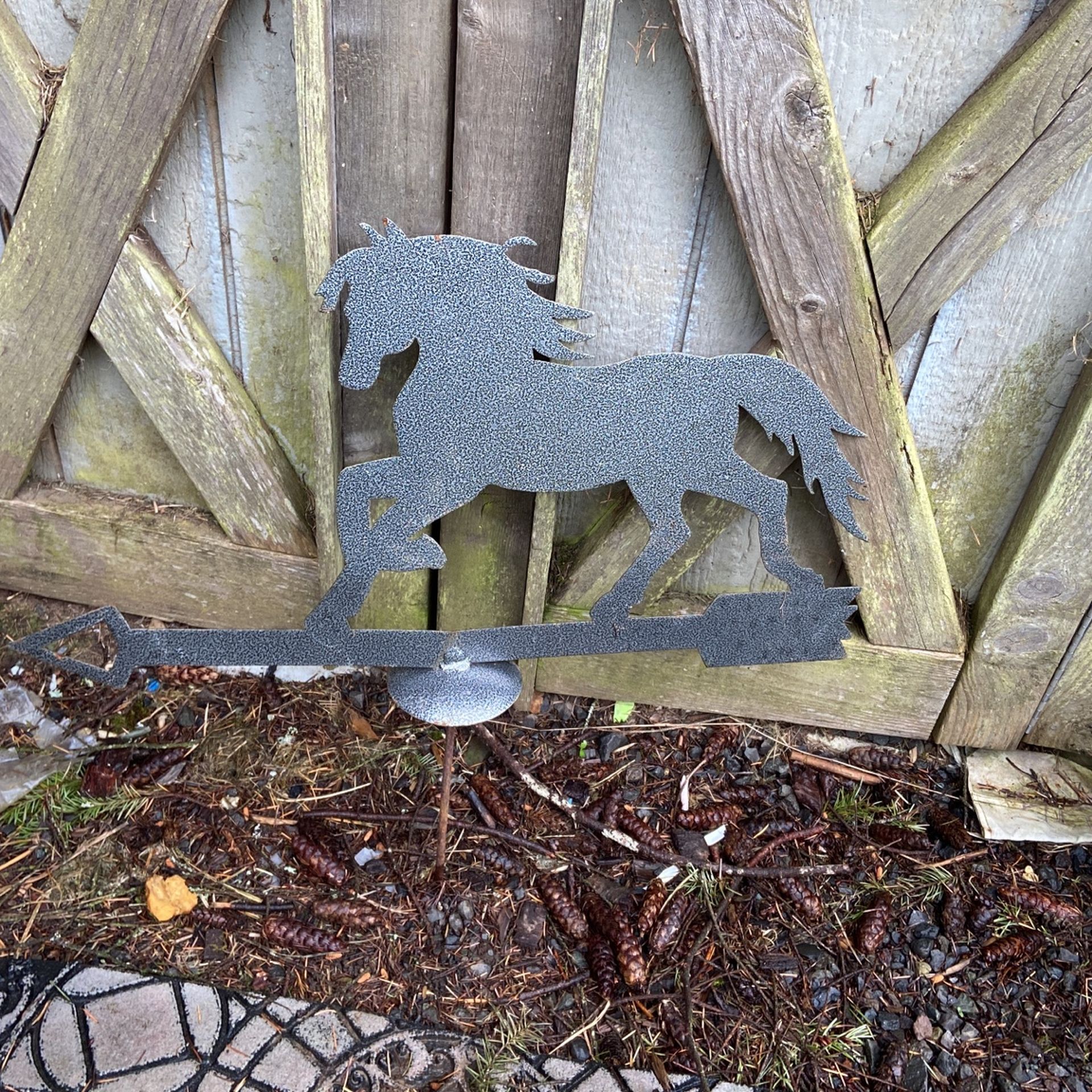 Fence Post Top, Horse Sign, Horse Display