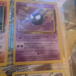 Gastly 1st Edition Pokémon