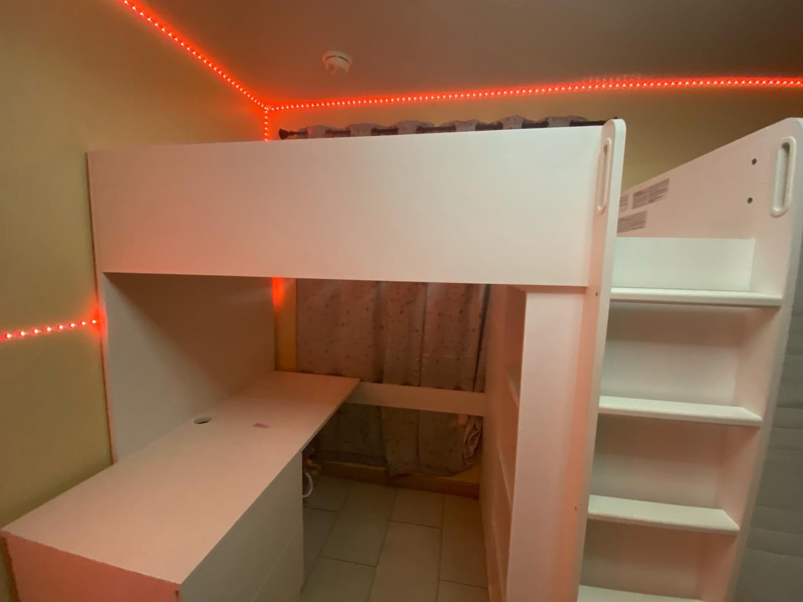 IKEA Loft Bed With Desk